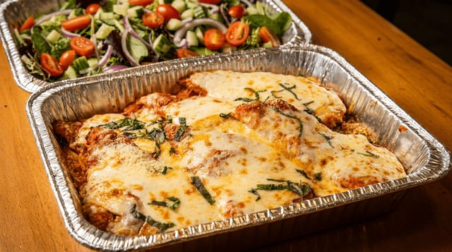 Chicken Parmigiana.