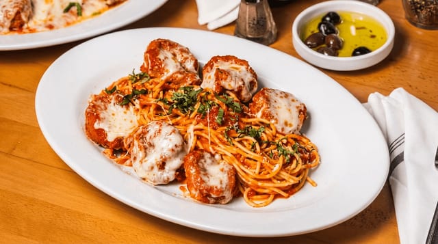 Shrimp Parmigiana.