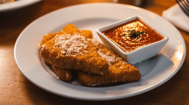 Crispy Mozzarella.
