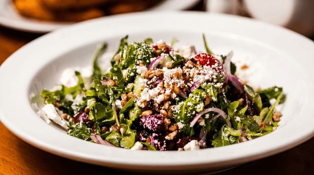 Mediterranean Farro Salad.