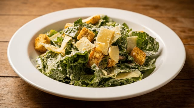 Classic Caesar Salad.