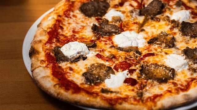 Meatball & Co. Pizza.